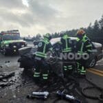 Se queda dormido, invade carril y choca; muere hombre 