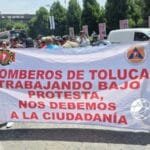 Bomberos laboran bajo protesta por reducción de prestaciones